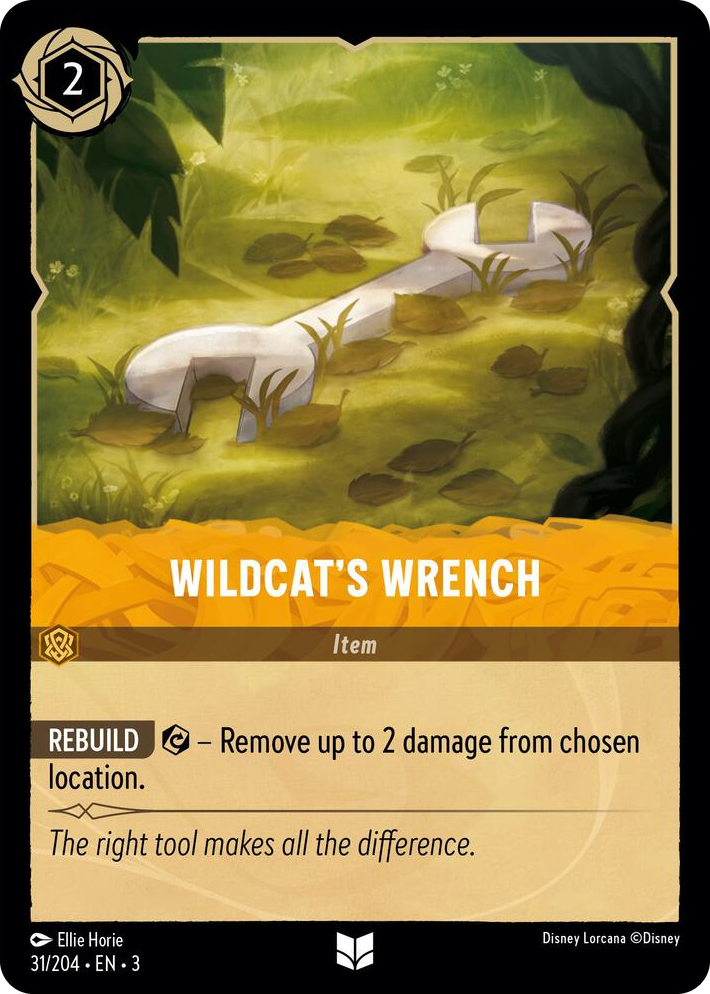 0031 Wildcat's Wrench Uncommon Into the Inklands
