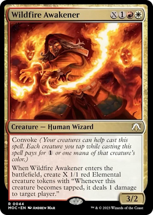 0044 Wildfire Awakener R Commander: March of the Machine