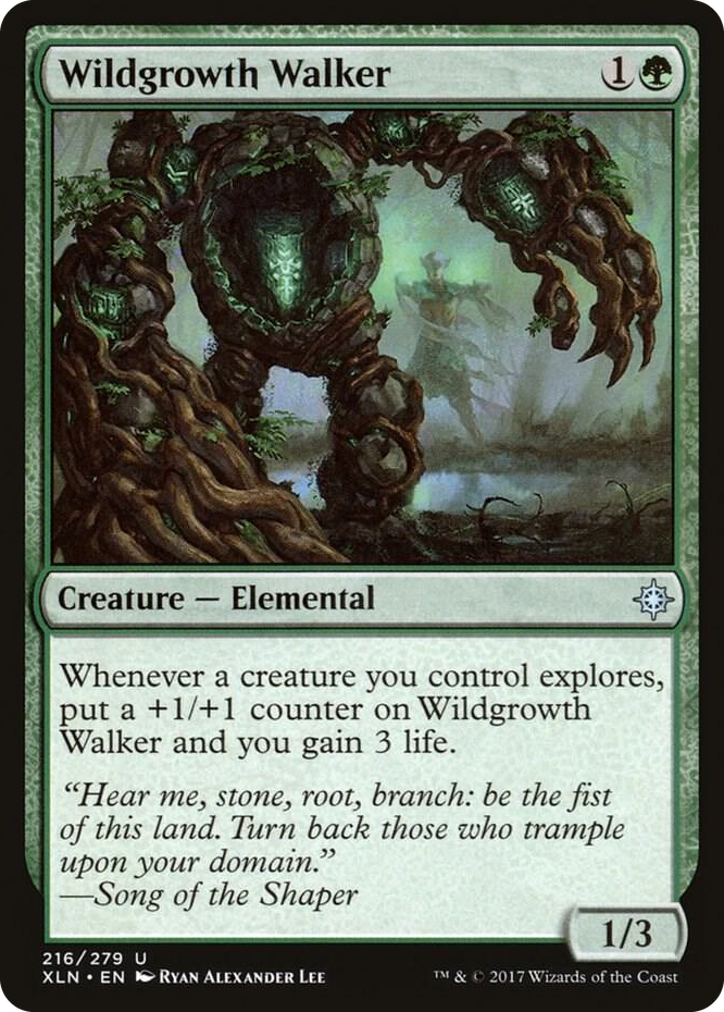 0216 Wildgrowth Walker U Ixalan