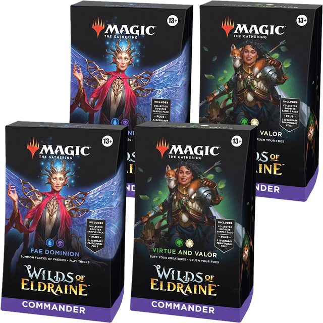 Wilds of Eldraine Commander Deck Case