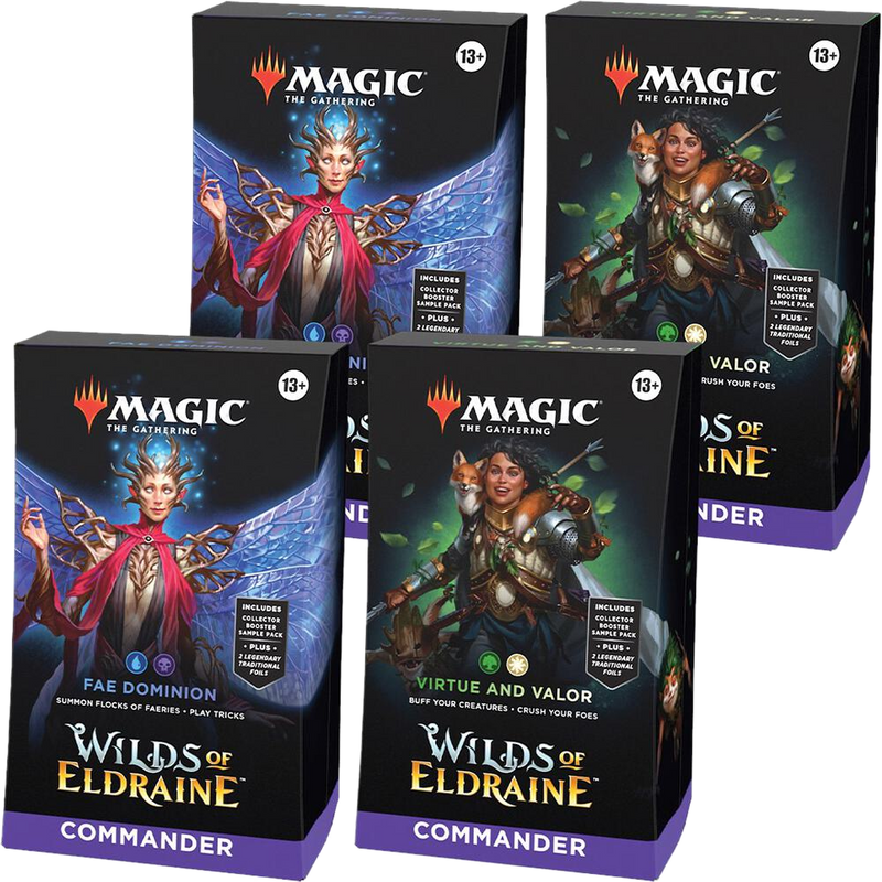 Wilds of Eldraine Commander Deck Case - Commander: Wilds of Eldraine sealed product