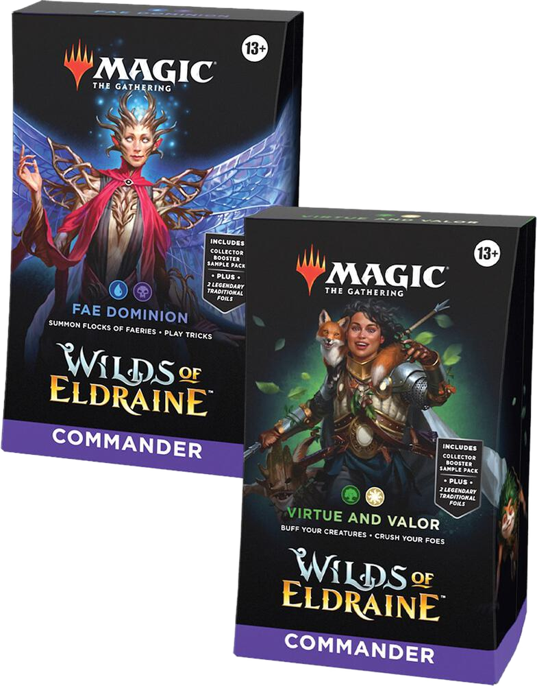 Wilds of Eldraine Commander Decks [Set of 2] - Commander: Wilds of Eldraine sealed product