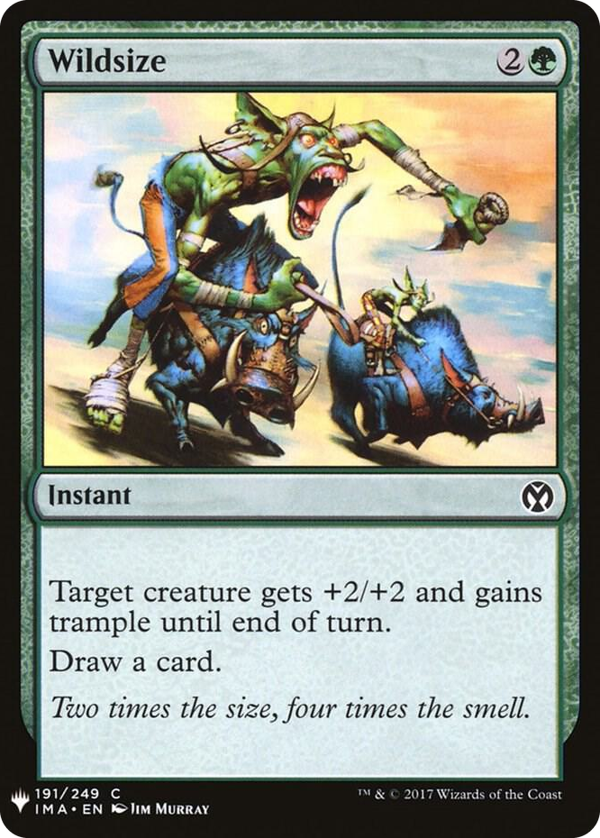 0191 Wildsize C The List Reprints