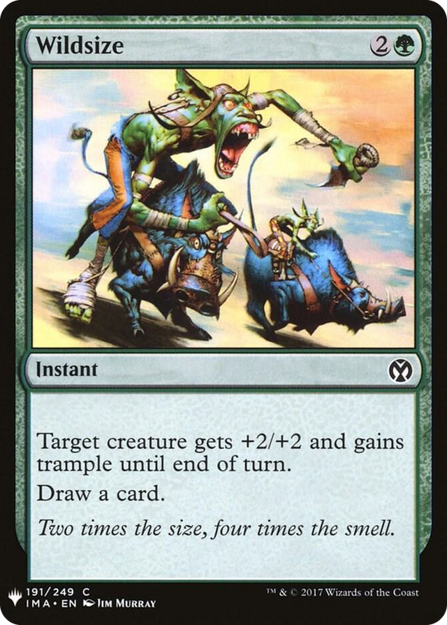0191 Wildsize C The List Reprints