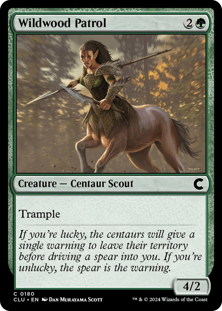 0180 Wildwood Patrol C Ravnica: Clue Edition