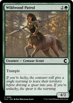 0180 Wildwood Patrol C Ravnica: Clue Edition
