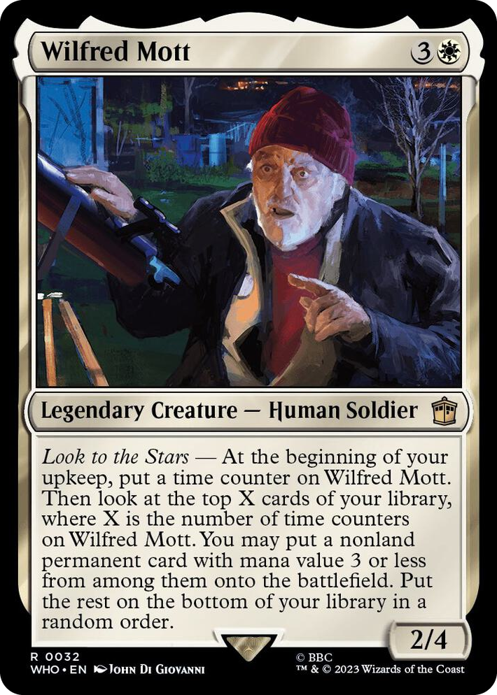 0032 Wilfred Mott R Universes Beyond: Doctor Who