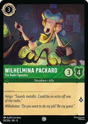0085 Wilhelmina Packard - The Radio Operator Common Reign of Jafar