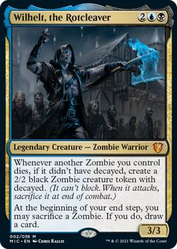 0002 Wilhelt, the Rotcleaver M Commander: Innistrad: Midnight Hunt