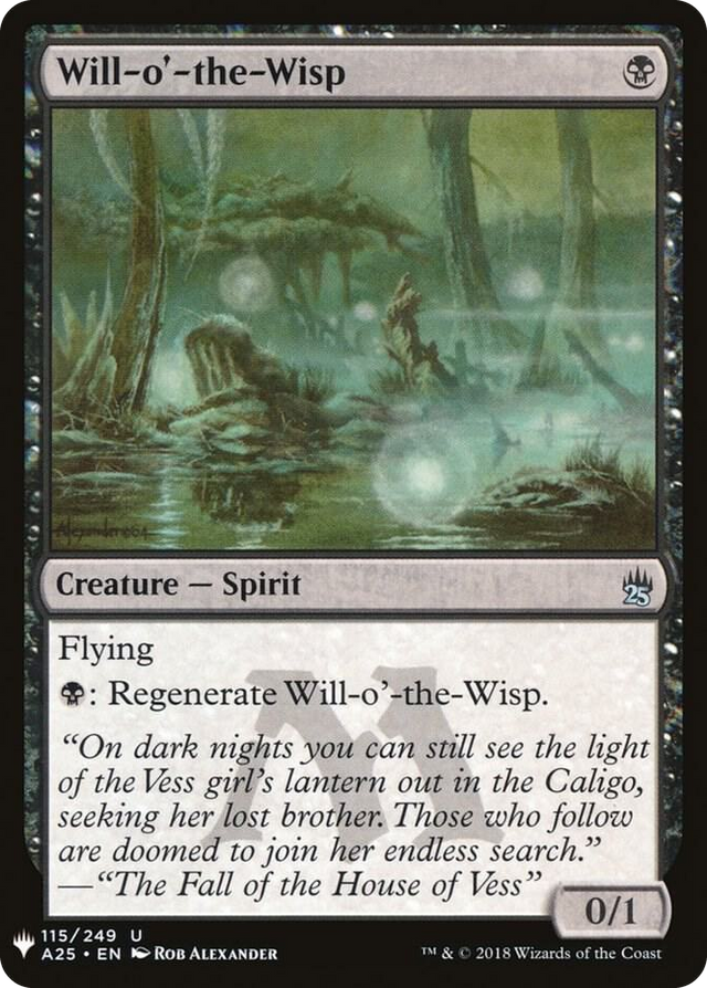 0115 Will-o'-the-Wisp U The List Reprints