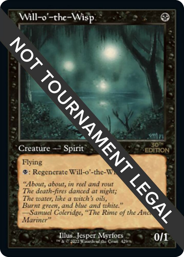 0429 Will-o'-the-Wisp (Retro Frame) R 30th Anniversary Edition