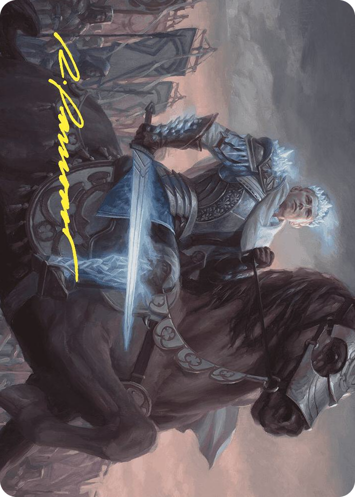 0034 Will, Scion of Peace Art Card (Gold-Stamped Signature) S Art Series: Wilds of Eldraine