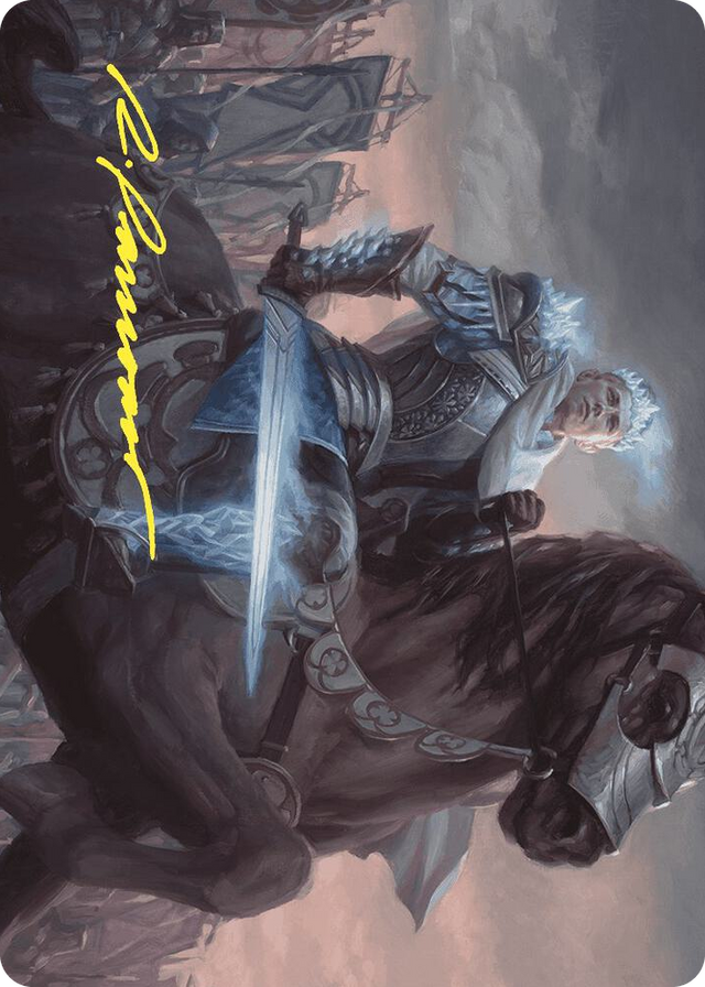 0034 Will, Scion of Peace Art Card (Gold-Stamped Signature) S Art Series: Wilds of Eldraine