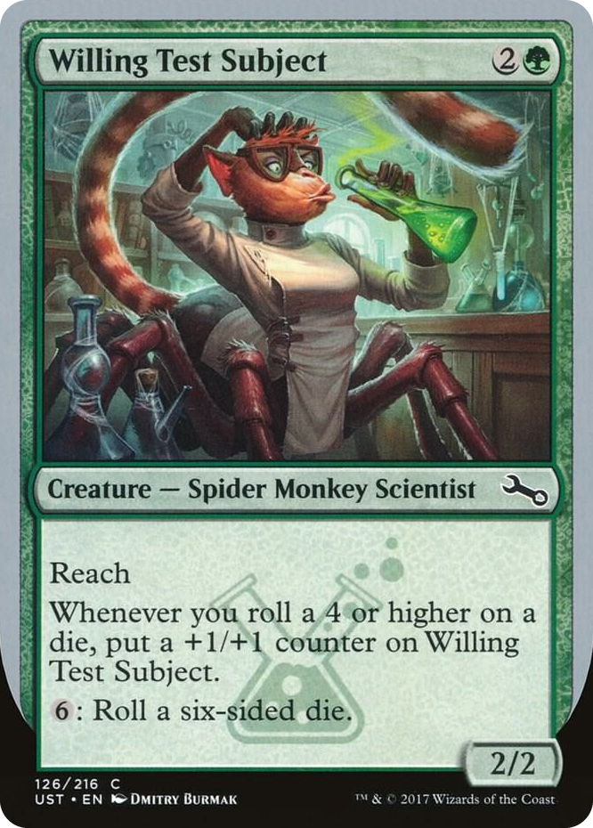 0126 Willing Test Subject C Unstable