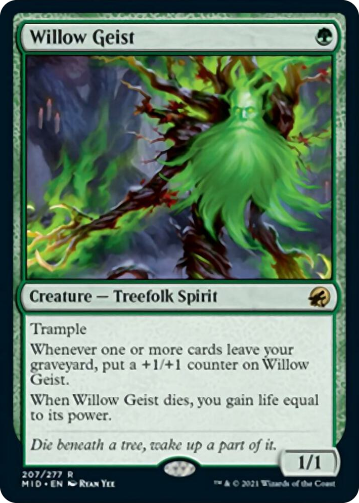 0207 Willow Geist R Innistrad: Midnight Hunt