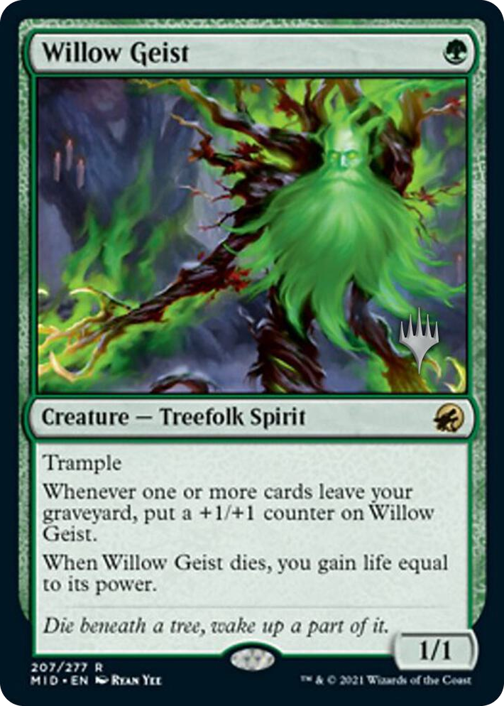 0207 Willow Geist R Promo Pack: Innistrad: Midnight Hunt