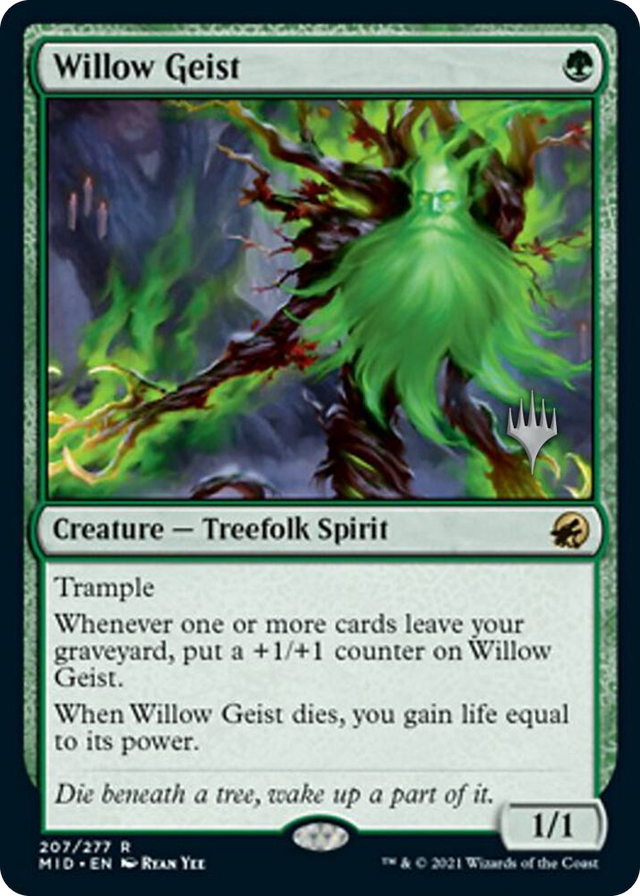 0207 Willow Geist R Promo Pack: Innistrad: Midnight Hunt