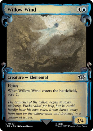 0527 Willow-Wind (Showcase Scrolls) C Universes Beyond: The Lord of the Rings: Tales of Middle-earth
