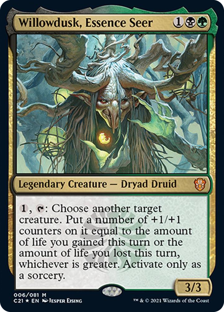 0006 Willowdusk, Essence Seer M Commander 2021