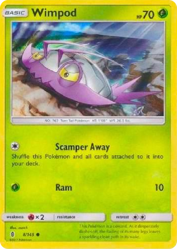 0008 Wimpod - 8/145 (Collection Promo) Promo League & Championship Cards