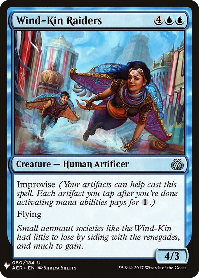 0050 Wind-Kin Raiders U The List Reprints