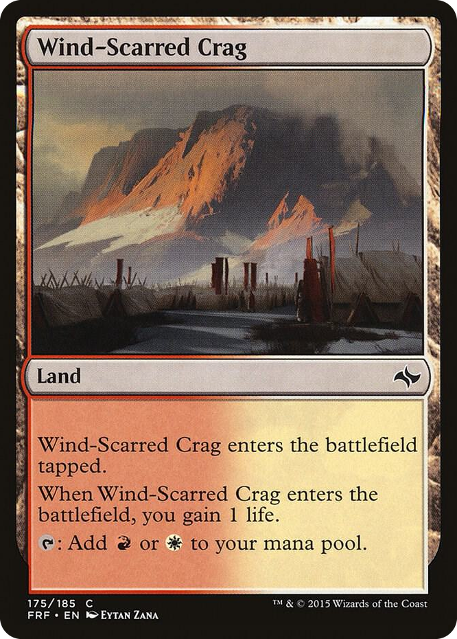 0175 Wind-Scarred Crag C Fate Reforged