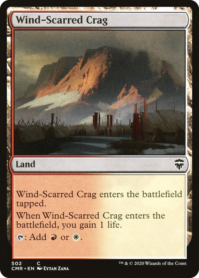 0502 Wind-Scarred Crag C Commander Legends
