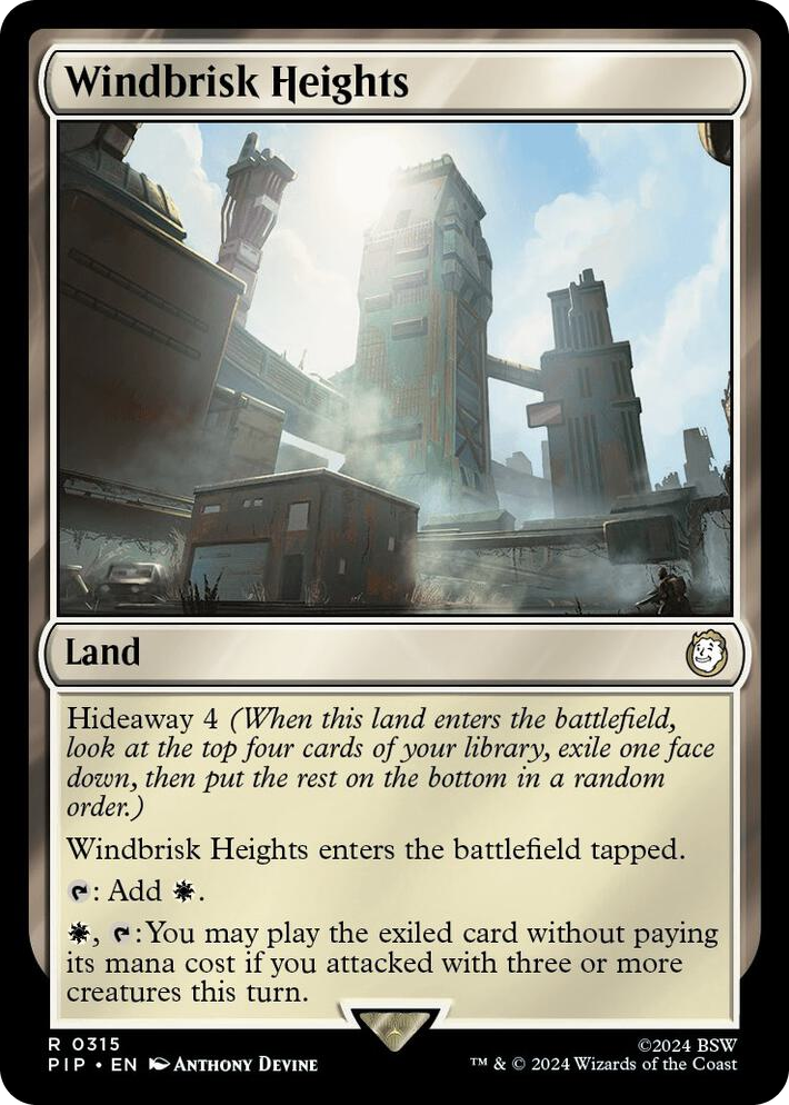 0315 Windbrisk Heights R Universes Beyond: Fallout