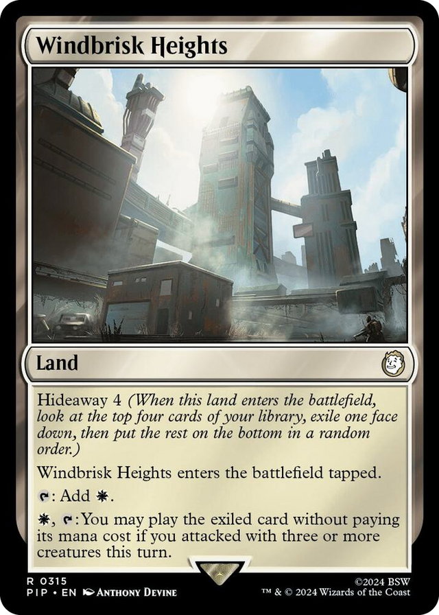 0315 Windbrisk Heights R Universes Beyond: Fallout