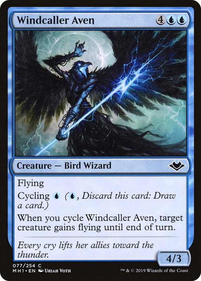 0077 Windcaller Aven C Modern Horizons