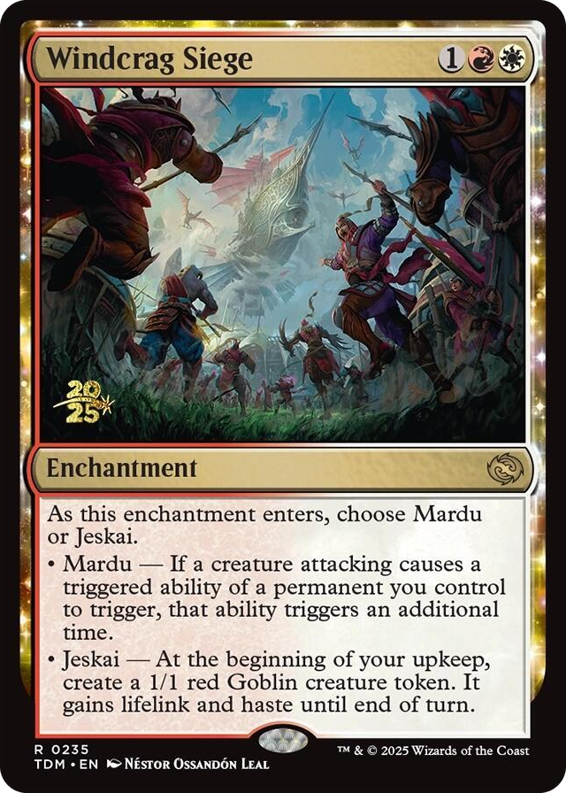 0235 Windcrag Siege R Prerelease Cards