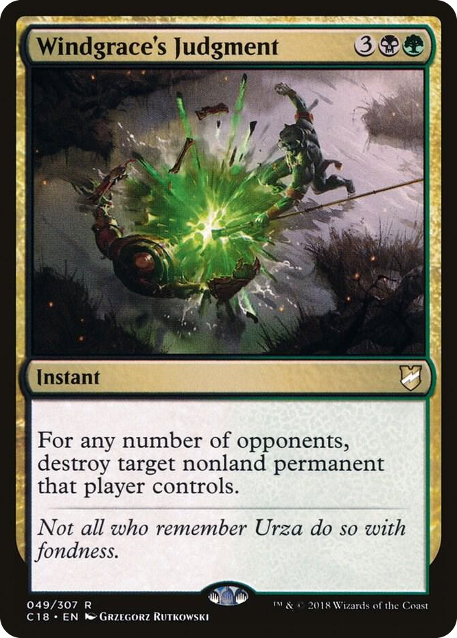 0049 Windgrace's Judgment R Commander 2018