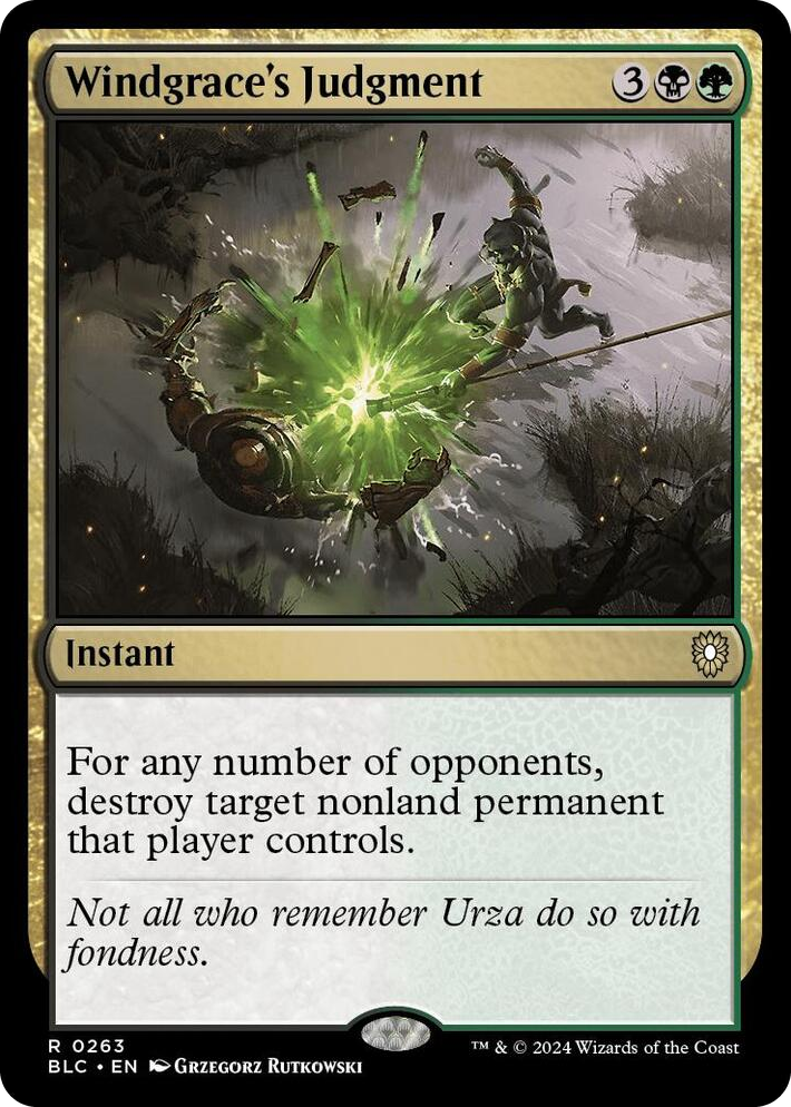 0263 Windgrace's Judgment R Commander: Bloomburrow