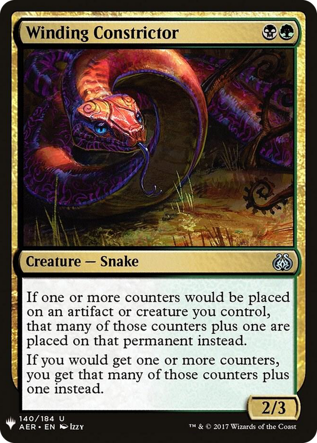 0140 Winding Constrictor U The List Reprints