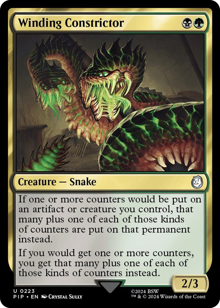 0223 Winding Constrictor U Universes Beyond: Fallout