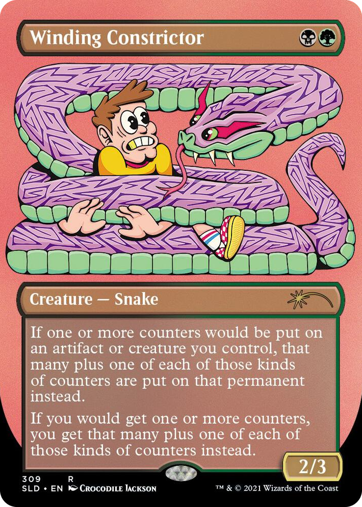 0309 Winding Constrictor R Secret Lair Drop Series