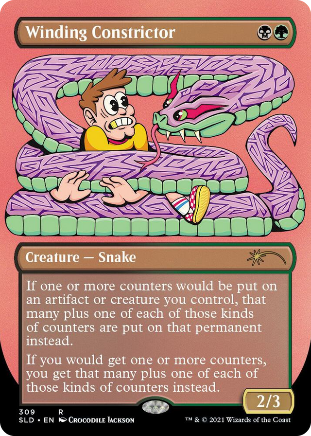 0309 Winding Constrictor R Secret Lair Drop Series