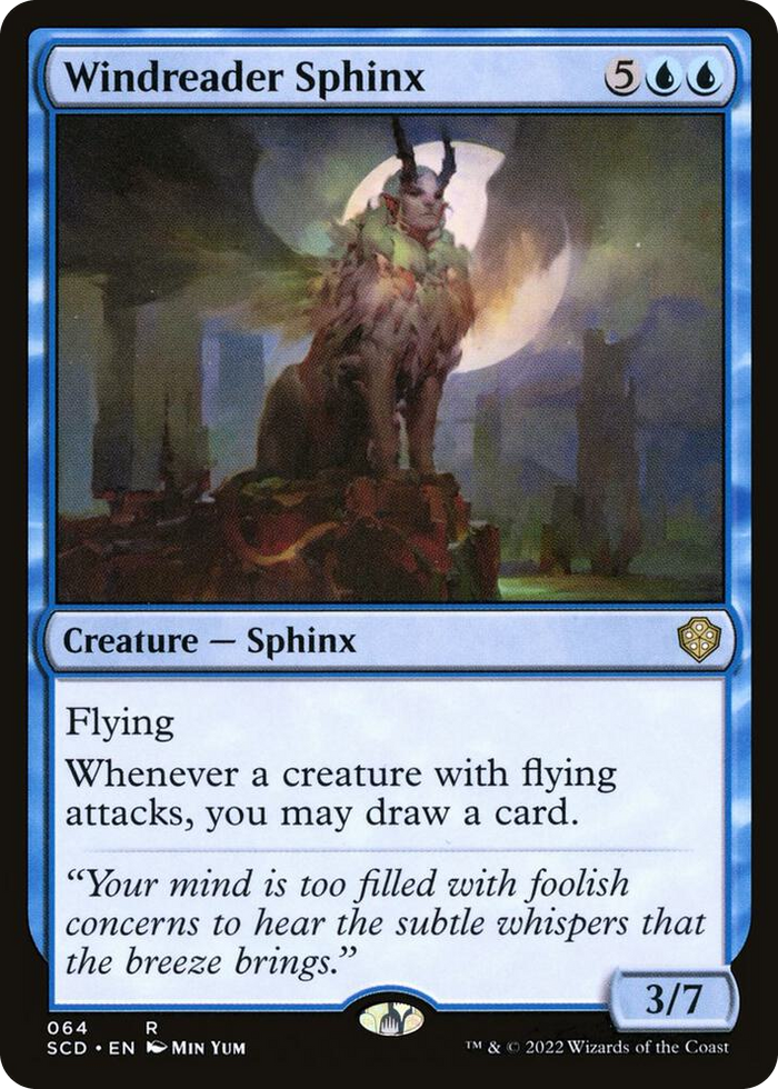 Windreader Sphinx #64 R - Starter Commander Decks Pokemon card