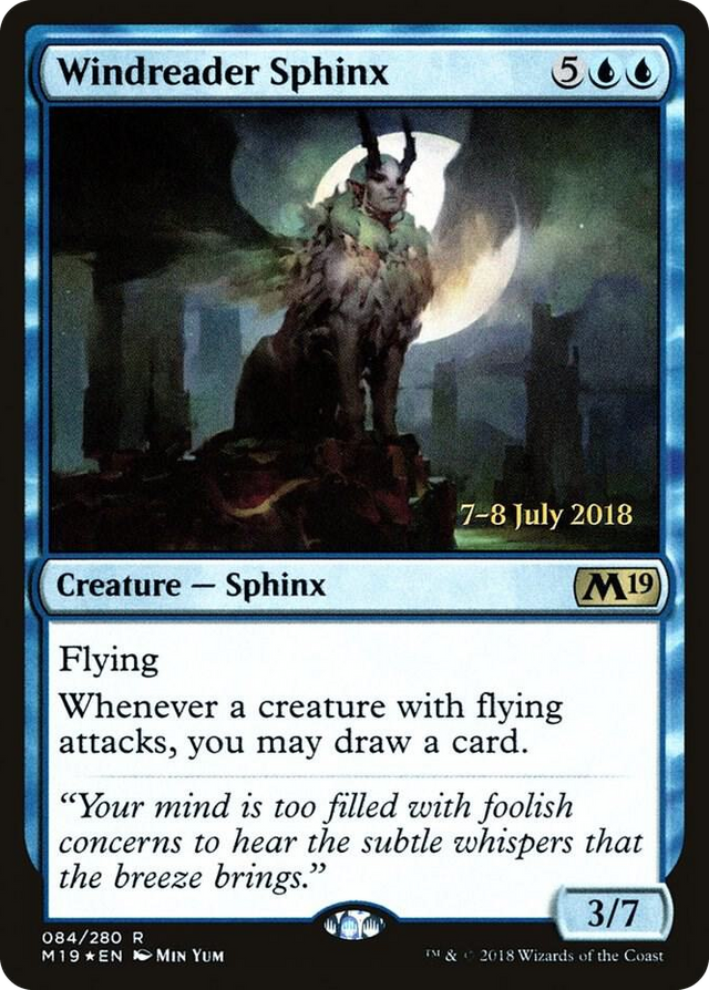 0084 Windreader Sphinx R Prerelease Cards
