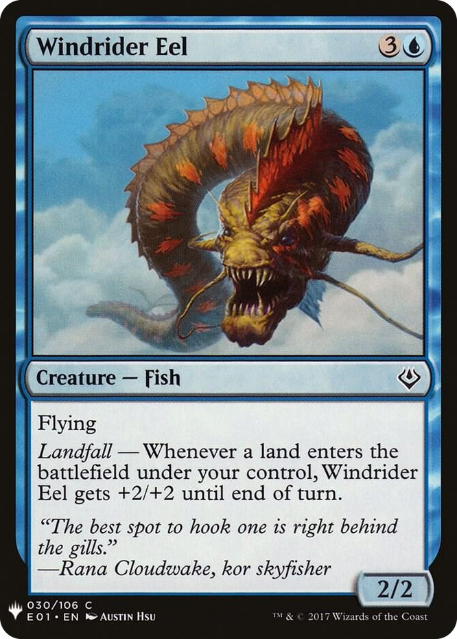 0030 Windrider Eel C The List Reprints