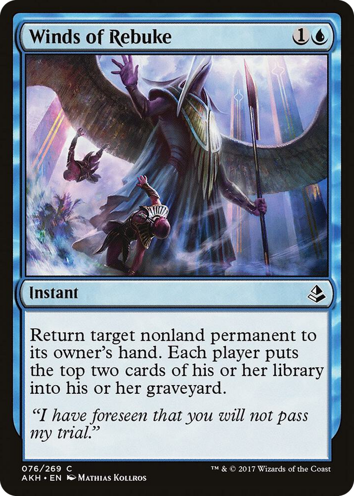 Winds of Rebuke #76 C - Amonkhet Pokemon card