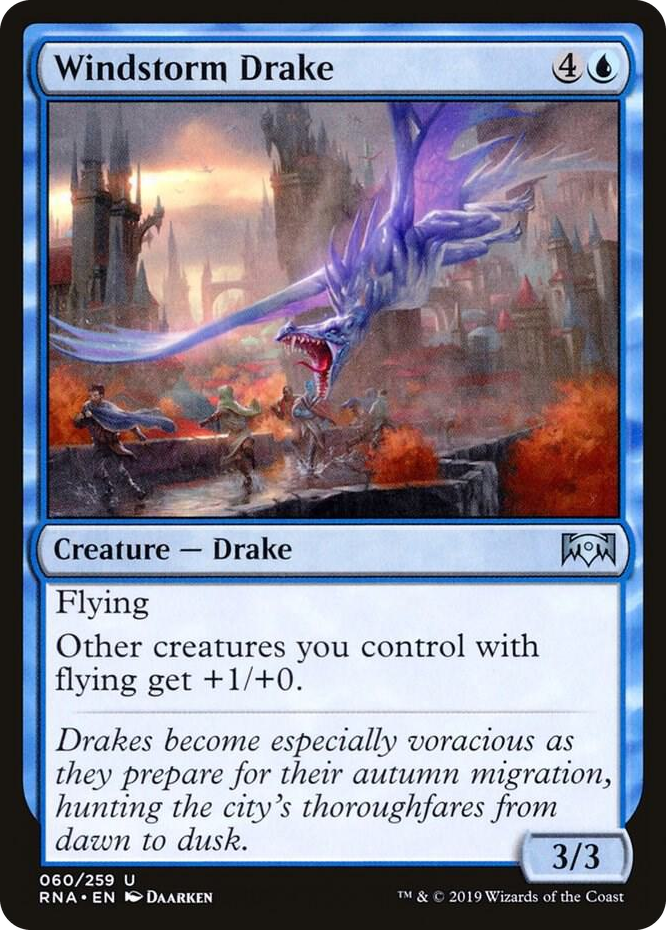 0060 Windstorm Drake U Ravnica Allegiance