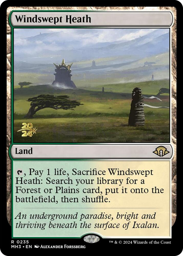 0235 Windswept Heath R Prerelease Cards