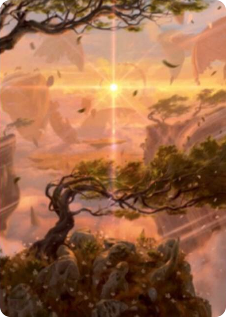 0030 Windswept Heath Art Card S Art Series: Zendikar Rising