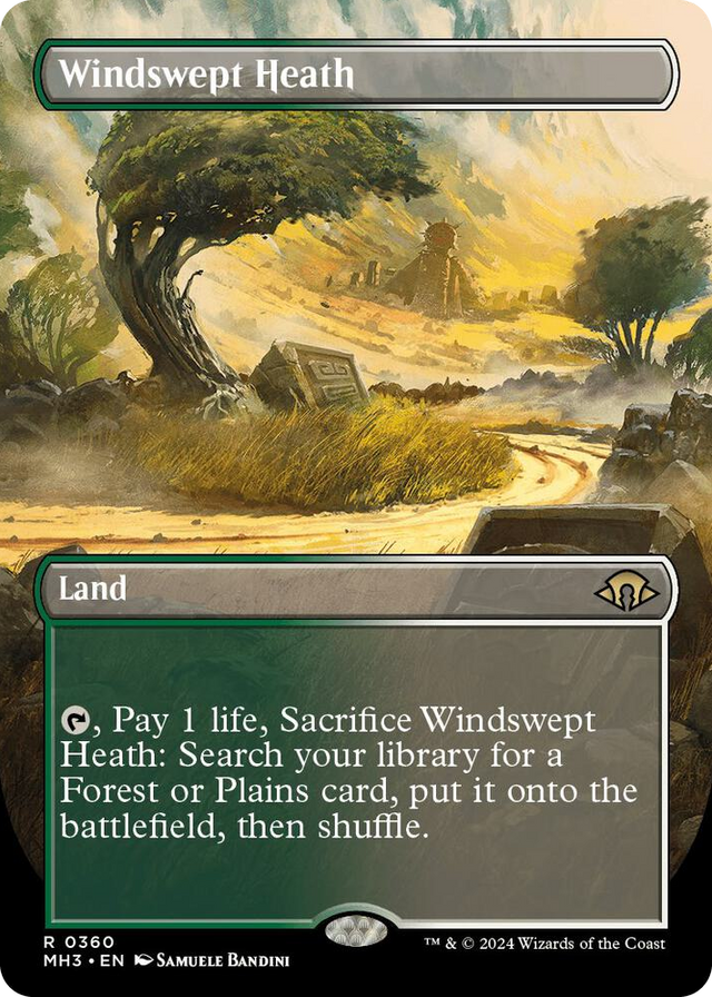 0360 Windswept Heath (Borderless) R Modern Horizons 3