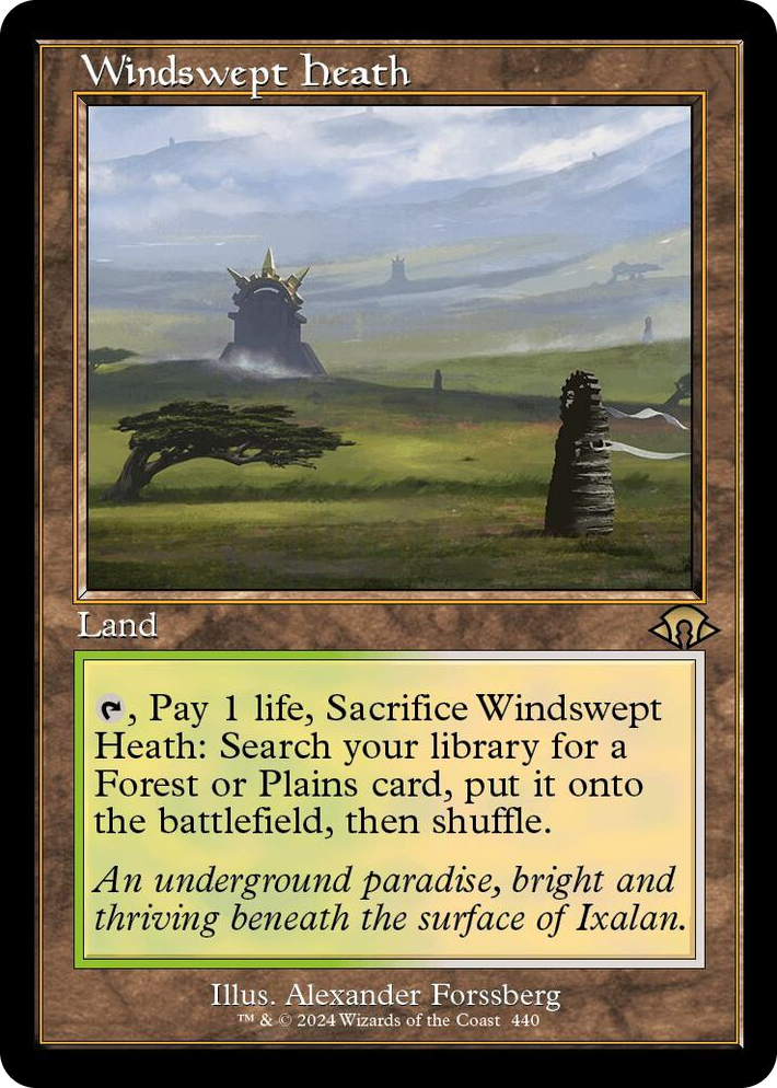 0440 Windswept Heath (Retro Frame) R Modern Horizons 3