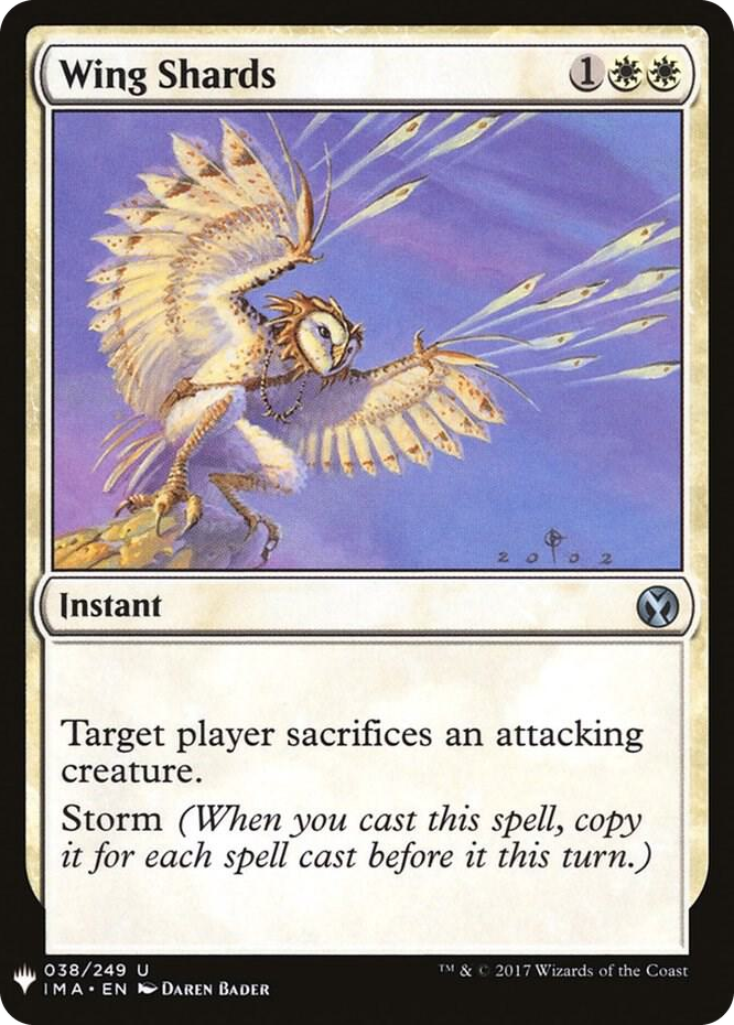 0038 Wing Shards U The List Reprints