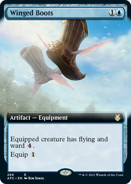 0289 Winged Boots (Extended Art) R Commander: Adventures in the Forgotten Realms