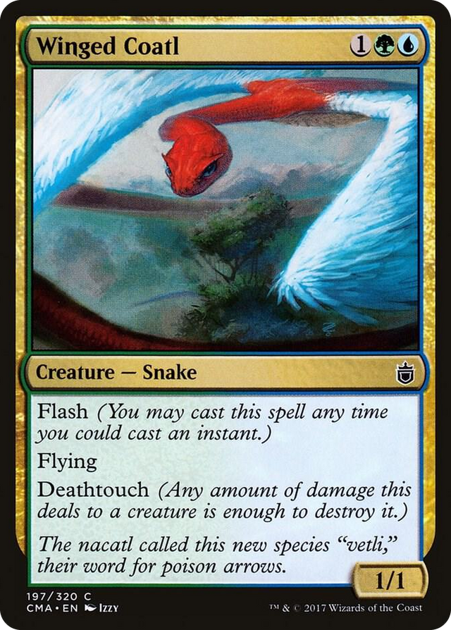 0197 Winged Coatl C Commander Anthology