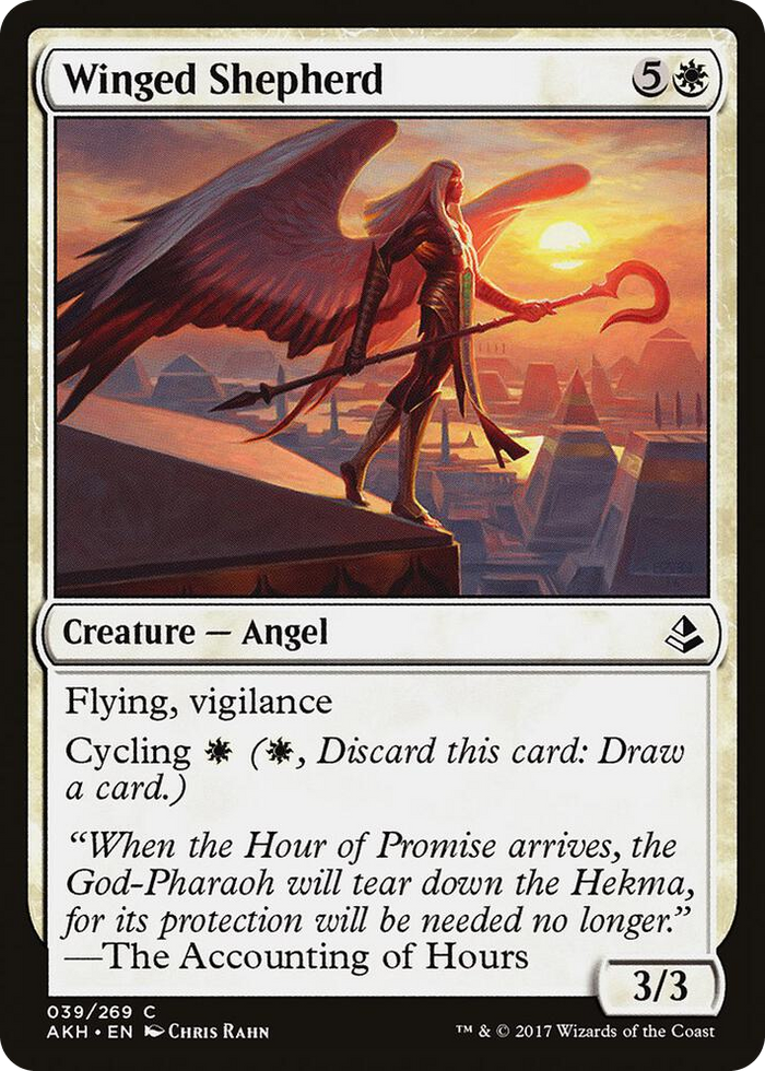 Winged Shepherd #39 C - Amonkhet Pokemon card